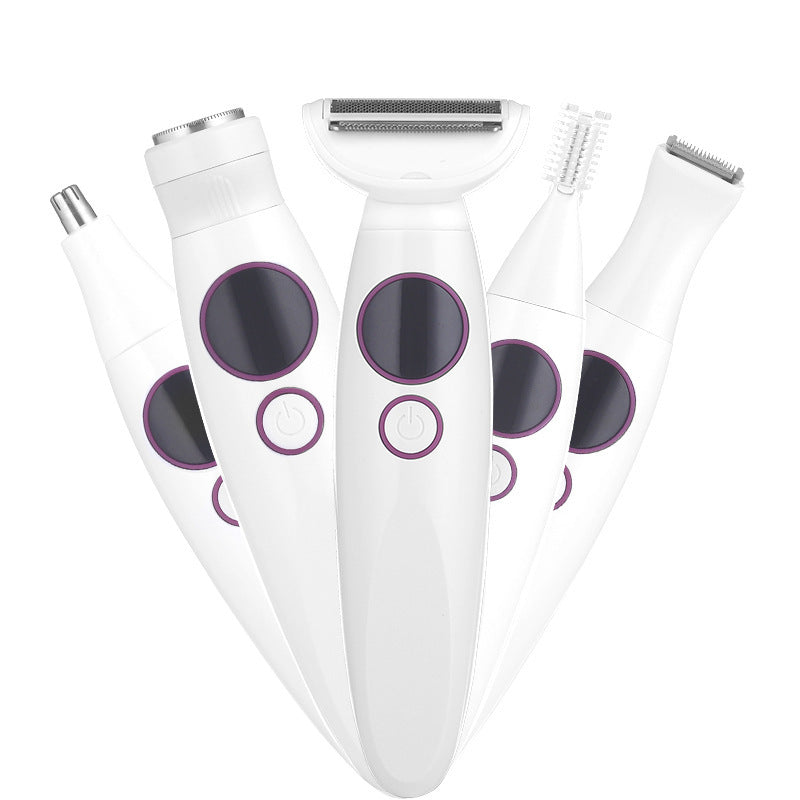 shave...Multifunctional 5-in-1 Women's Shaver Full Body Waterproof
